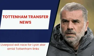 Has Liverpool withdrawn from the race to sign Lyon's Ryan Cherki amid links to Tottenham?